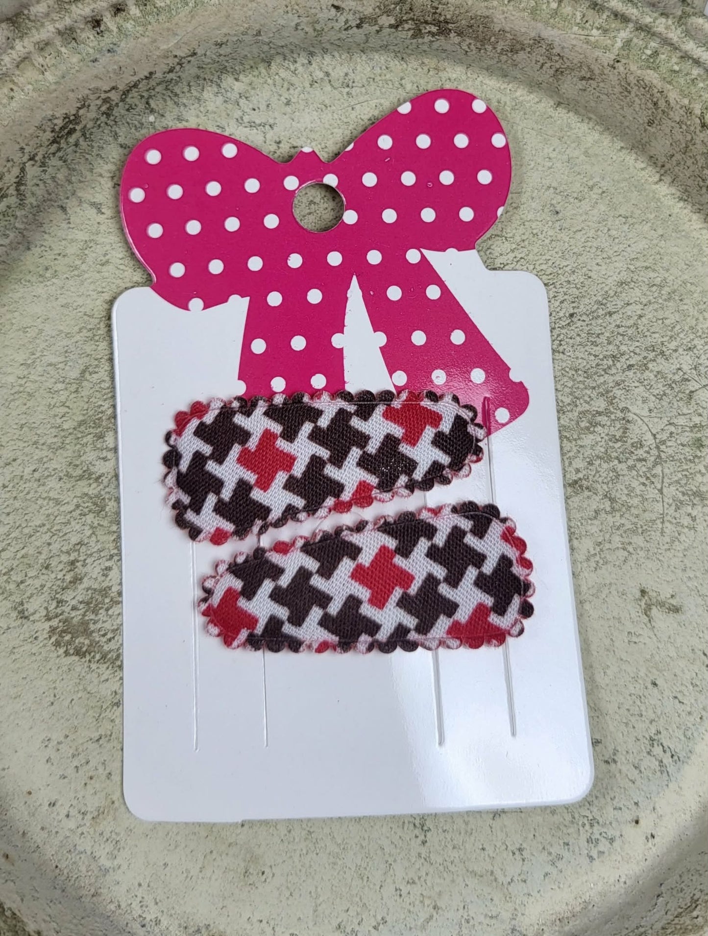 Baby klikspeld kruispatroon