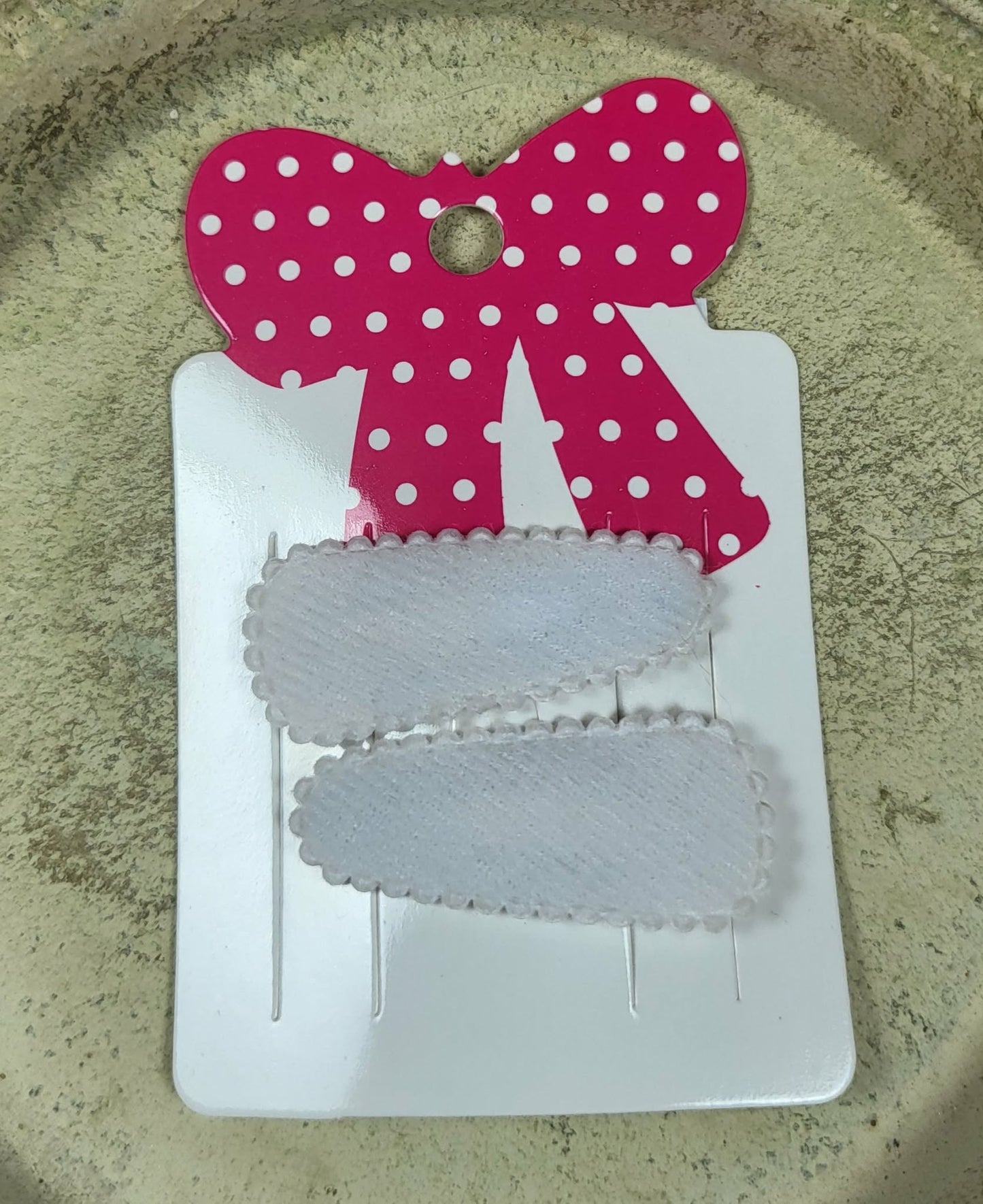 Baby klikspeld teddy wit