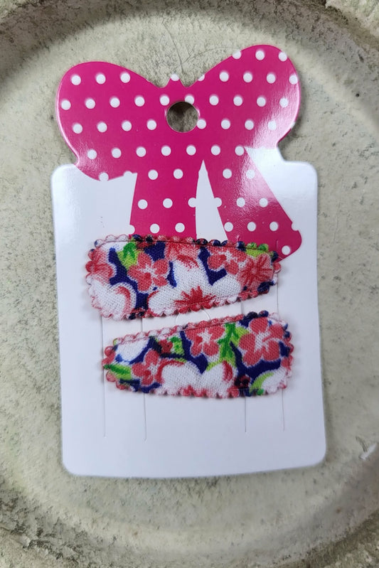 Baby klikspeld rode bloemen