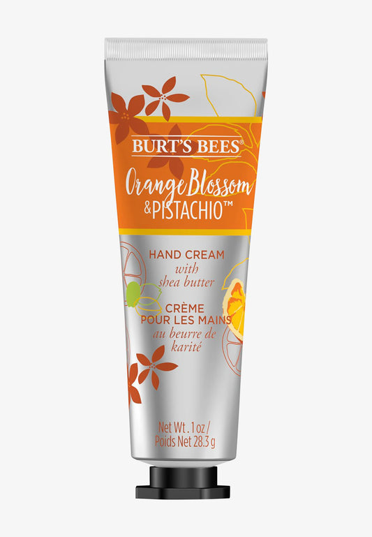 Burts bees orange blossom en pistachio handcreme